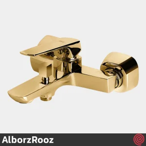 ست شیرآلات البرز روز مدل آلپاین AlborzRooz Alpine | رنگ طلایی براق
