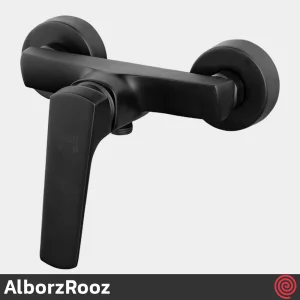 شیر توالت البرز روز مدل آلپاین AlborzRooz Alpine | رنگ مشکی