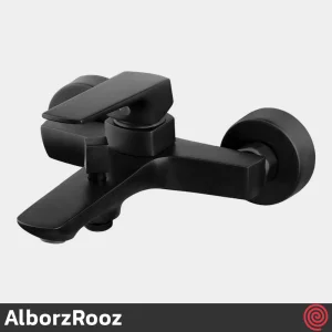 شیر حمام البرز روز مدل آلپاین AlborzRooz Alpine | رنگ مشکی