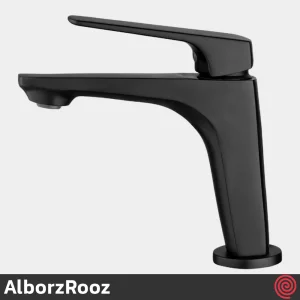 شیر روشویی البرز روز مدل آلپاین AlborzRooz Alpine | رنگ مشکی