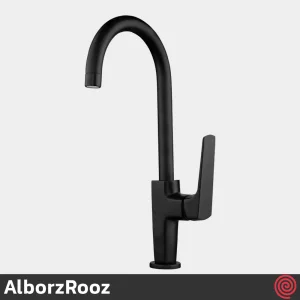 ست شیرآلات البرز روز مدل آلپاین AlborzRooz Alpine | رنگ مشکی