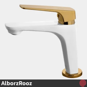 شیر روشویی البرز روز مدل ماربل AlborzRooz Marble | رنگ سفید