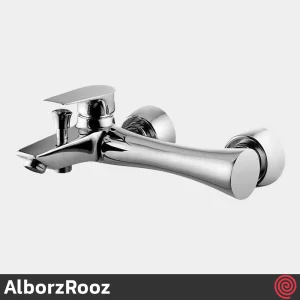 ست شیرآلات البرز روز مدل کارن AlborzRooz Karen | رنگ کروم