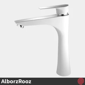 ست شیرآلات البرز روز مدل کارن AlborzRooz Karen | رنگ سفید