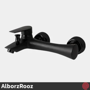 شیر حمام البرز روز مدل کارن AlborzRooz Karen | رنگ مشکی