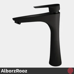 ست شیرآلات البرز روز مدل کارن AlborzRooz Karen | رنگ مشکی