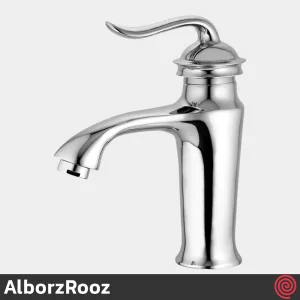 ست شیرآلات البرز روز مدل اسپیرال AlborzRooz Spiral | رنگ کروم