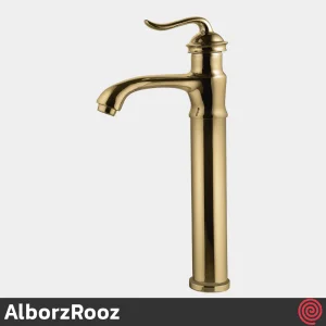 ست شیرآلات البرز روز مدل اسپیرال AlborzRooz Spiral | رنگ طلایی براق