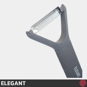 پوست کن تمام سیلیکونی تیغه اره ای الگانت مدل ELEGANT 157 | و رشته کن