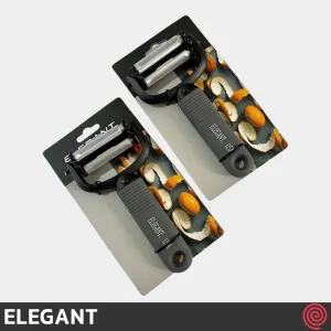 پوست کن 3 کاره سیلیکونی الگانت مدل ELEGANT 874 | چرخشی