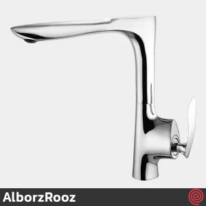 شیر ظرفشویی البرز روز مدل کلودی AlborzRooz Cloudy | رنگ کروم