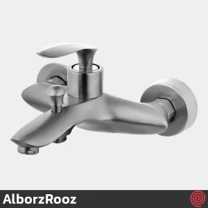 ست شیرآلات البرز روز مدل کلودی AlborzRooz Cloudy | رنگ کروم مات