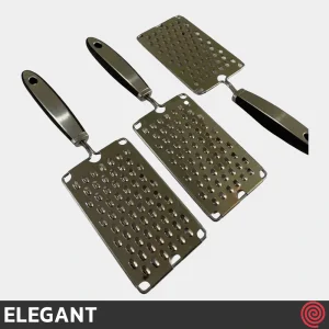 رنده آشپزخانه استیل الگانت مدل ELEGANT 173 | پهن، تک دسته سایز ریز