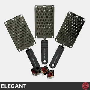 رنده آشپزخانه دسته سلیکونی الگانت مدل ELEGANT 188 | پهن و دندانه درشت