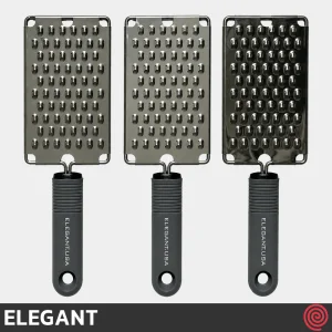 رنده آشپزخانه دسته سلیکونی الگانت مدل ELEGANT 188 | پهن و دندانه درشت