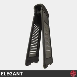 رنده آشپزخانه تاشو 2 طرفه الگانت مدل ELEGANT 418 | رنده ریز و درشت، دسته سیلیکونی