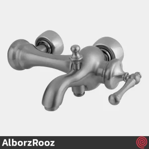 شیر حمام البرز روز مدل علاءالدین AlborzRooz Aladdin | رنگ کروم مات