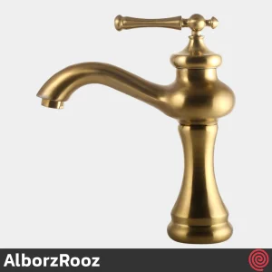 ست شیرآلات البرز روز مدل علاءالدین AlborzRooz Aladdin | رنگ طلایی مات