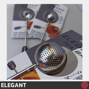دمنوش ساز استیل الگانت مدل ELEGANT 873 | دارای گوی چرخشی