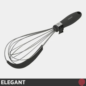 همزن استیل سیلیکونی 20 سانتی الگانت مدل ELEGANT 202 | کوچک و 2 کاره با لیسک