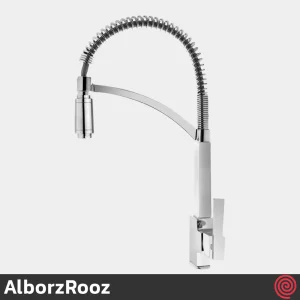 شیر ظرفشویی فنری البرز روز مدل فلت AlborzRooz Flat
