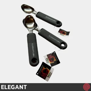 اسکوپ بستنی و میوه استیل دسته سیلیکونی الگانت مدل ELEGANT 882