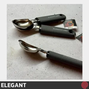 اسکوپ بستنی و میوه استیل دسته سیلیکونی الگانت مدل ELEGANT 882