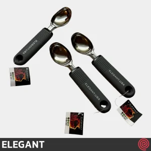 اسکوپ بستنی و میوه استیل دسته سیلیکونی الگانت مدل ELEGANT 882