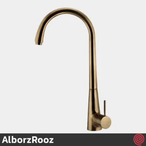 شیر ظرفشویی ثابت البرز روز مدل آبنوس AlborzRooz Abnus