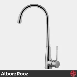 شیر ظرفشویی ثابت البرز روز مدل آبنوس AlborzRooz Abnus