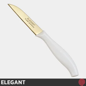 چاقو میوه خوری تیغه صاف الگانت مدل ELEGANT 164 | ست 6 تایی تیغه آلمانی