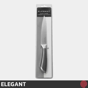 چاقو حرفه ای 13 سانتی الگانت مدل ELEGANT 190 | تیغه برزیلی و 7 کربنه