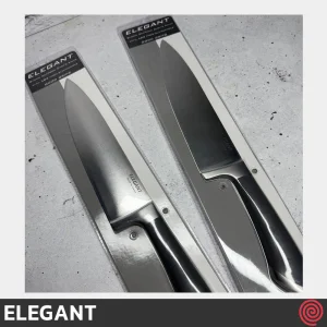 چاقو حرفه ای 20 سانتی الگانت مدل ELEGANT 191 | تیغه برزیلی و 7 کربنه