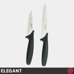 چاقو آشپزخانه حرفه ای الگانت مدل ELEGANT 522 | با تیغه 9 و 12 سانت، تیغه سوئیسی