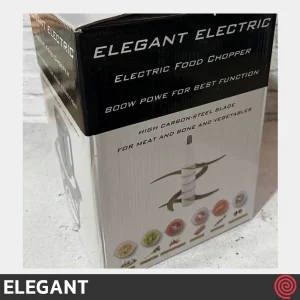خردکن برقی 3 لیتری الگانت مدل ELEGANT Ezy-03 655 | با توان 800 وات