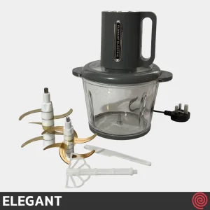 خردکن برقی 3 لیتری الگانت مدل ELEGANT Ezy-03 655 | با توان 800 وات