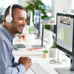 هدست و هدفون سیمی یو اس بی لاجیتک مدل Logitech H390