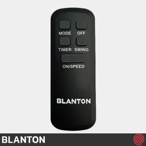 پنکه ایستاده بلانتون مدل BLANTON BCF-SF2301B | رنگ مشکی با ریموت کنترل، 3 سرعته