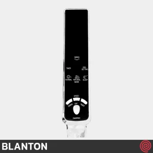 پنکه ایستاده بلانتون مدل BLANTON BCF-SF2301W | رنگ سفید با ریموت کنترل، 3 سرعته