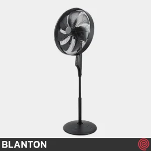پنکه ایستاده بلانتون مدل BLANTON BCR-SF4301B | رنگ مشکی با ریموت کنترل، 3 سرعته