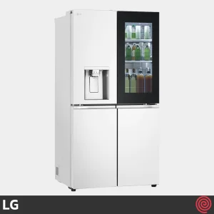 خرید یخچال فریزر چهار درب ال جی GR-X39FFQRL با ظرفیت 847 لیتر رنگ سفید