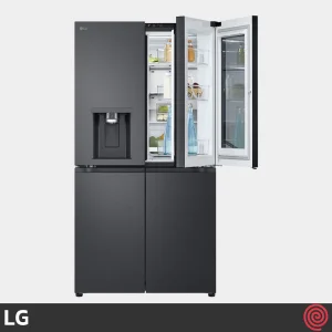 یخچال و فریزر ساید بای ساید 30 فوت ال جی مدل LG GR-X39FFCRL | چهار درب فرانسوی