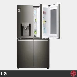 یخچال و فریزر ساید بای ساید 32 فوت ال جی مدل LG GR-X39FMKBL | چهار درب فرانسوی