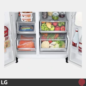 یخچال و فریزر ساید بای ساید 24 فوت ال جی مدل LG GR-X267CQHW