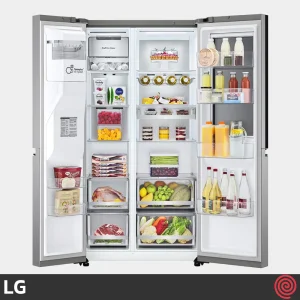 یخچال و فریزر ساید بای ساید 24 فوت ال جی مدل LG GR-X267CSHW | سال عرضه 2024
