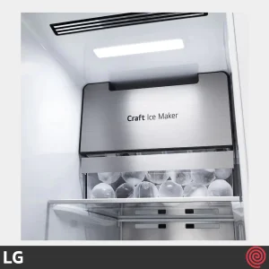 طراحی داخل یخچال فریزر ال جی GR-X267CSHS | یخساز کروی
