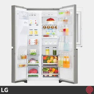 یخچال و فریزر ساید بای ساید 24 فوت ال جی مدل LG GR-X257CSAV | سال عرضه 2018