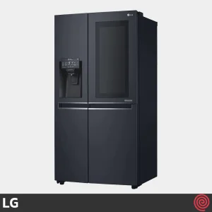 خرید یخچال فریزر ساید بای ساید ال جی X257 رنگ مشکی یا سیاه