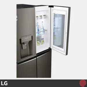 یخچال فریزر چهار درب ال جی GR-X24FMKBL رنگ دودی