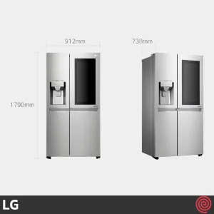 یخچال و فریزر ساید بای ساید 24 فوت ال جی مدل LG GC-X247CSAV |  | سال عرضه 2018